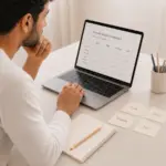 You Need a German Exam in Switzerland. But Which One? Man comparing German exam in Switzerland options: fide, SDS, Goethe and telc